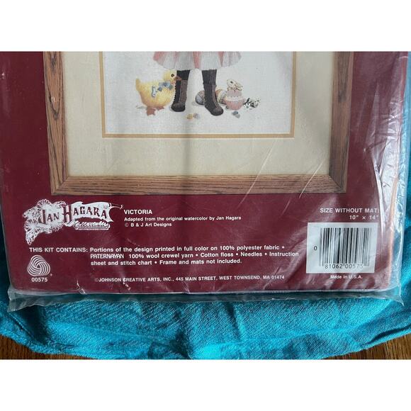 Needle treasures Jan hagara Victoria cross stitch kit - Picture 2 of 3